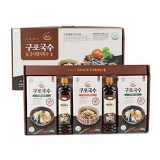 원조 구포국수&국시멸치육수 5P 선물세트, 400g, 5개