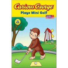 Curious George Plays Mini Golf paperback, Houghton Mifflin Harcourt