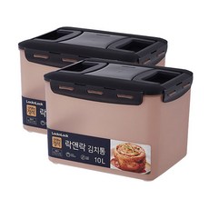 락앤락 뉴 김치통 정석 핑크, 2개, 10L