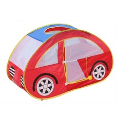 FWT 어린이 팝업 접이식 실내 및 실외 자동차 모양의 볼 핏 놀이 텐트 헛 장난감