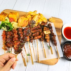 [오성식품] 스페샬꼬치(닭모듬) 13꼬치460g 마루, 1개, 460g