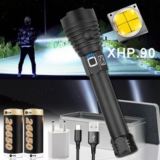 인박카 300000 lm xhp90.2 가장 강력한 led 손전등 토치 usb xhp50 충전식 전술 손전등 18650 또는, P50  A
