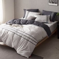 에스데코leo마이크로화이바진드기방지침구풀세트ss화이트투톤