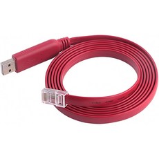 6FT USB에서 RS232 시리얼 RJ45 콘솔 어댑터 케이블로 Cisco 화웨이 TP-Link 라우터/노트북을 연결하여, 단일상품