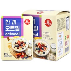 미이랑 한 끼 오트밀 500g(50g x 10봉) 6개, 500g
