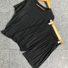 꿀이네 남성용 모달 면 잠옷 여름용 반팔 7부 세트 홈웨어266