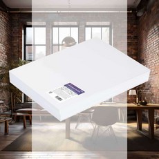 A4 모조지 순백색 220G 100P 무지 편지지 명함제작 인쇄용지 메뉴판 게시판, 100매 1개