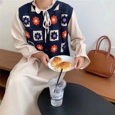 플라스틱아일랜드니트조끼