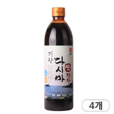 오복 기장 다시마 맛간장 조림볶음용 간장, 4개, 900ml