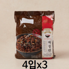 피코크 맛이차이나 짜장면 128g, 12개