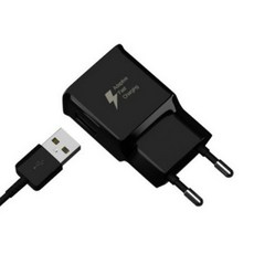 삼성전자 USB C타입 급속 여행용 핸드폰충전기 EP-TA20, 블랙, 1개