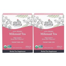 어스마마 밀크메이드 티 16티백 2팩 Earth Mama Milkmaid Tea