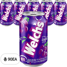 웰치스 그레이프맛, 90개, 355ml