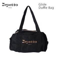 레펫토 (repetto) B0232T 코튼 캔버스 가방 Glide Duffle bag ( 더플 ) 블랙 정규 판매점