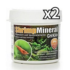SALTY SHRIMP Shrimp 핀토 미네랄 GH/KH+ 200g x 2개