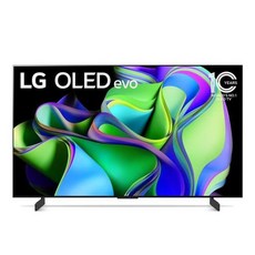 LG 42C3 42인치 게이밍 TV 4K 스크린 OLED 디스플레이 공식 플래그십 스토어 정품 42C2 업그레이드 모델, 1. 회색 공식 표준