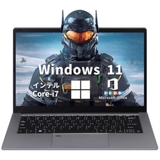 BINTEC 14 Core i7 12 Win 11 MS Office 2019 IPS DDR4 36GB NvMe SSD 1080P Zoom (512GB NvMe