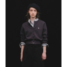 [ORO] (11/28 이내 출고) 에센셜 라운드 니트 가디건 Smokey Gray
