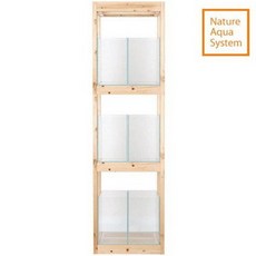 NAS 원목축양장 60x30cm 3단.라라아쿠아, 상세설명 참조