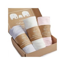 Muslin Pack and Play Sheets Fitted Compatible with 4moms Breeze Plus Playard and Other 30x43 Inch L, one option, one option