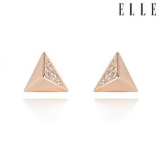 ELLE jewelry 14k 엣지 귀걸이 gold pin ELGPEE087