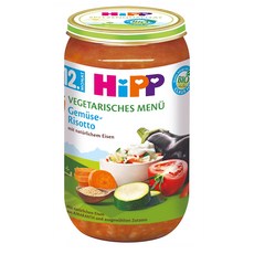 Hipp 이유식 베지터블 리조또 250g 6팩 12개월 이상 Vegetarian menu vegetable risotto from 12 months, 6개