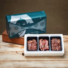 육장금 양념소고기 베이직세트4호 토시살+LA갈비+불고기, 1세트