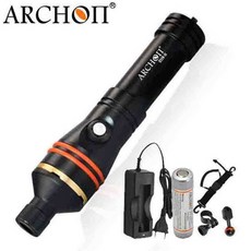 Archon D11V-II W17V-II d11v 다이빙 비디오 라이트 1200 lm 100 m 수중 라이트 * l2 u2 led 손전등 사진, 03 Set D_01 CHINA