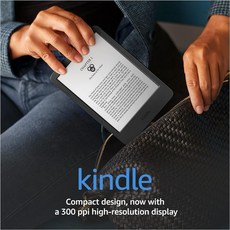 아마존 킨들 16GB 컴팩트 Kindle 300ppi 고해상도 USB-C 충전, 데님