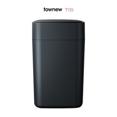 샤오미 미홈 쓰레기통 스마트 전동 자동 센서 휴지통, T1S 인핸스먼트-블랙【토탈 업그레이드】