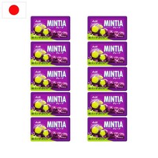 일본 아사히 민티아 mintia 그레이프 포도 50입 10팩 입냄새 제거 사탕, 10개