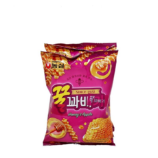 농심 꿀꽈배기, 70g, 16개