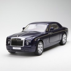 KYOSHO 1 18 롤스로이스 교쇼 팬텀 자동차 피규어 다이캐스트, 로얄블루
