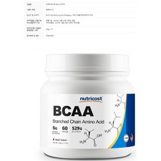 뉴트리코스트 BCAA 후르츠펀치맛, 529g, 1개