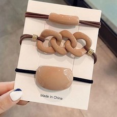 생고무줄머리끈