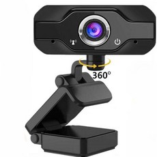 컴퓨터용 마이크 포함 웹캠 4K PC 카메라 HD USB 풀 60fps 1080p F4R6, [01] black, 1.A