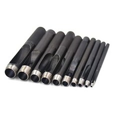 IRISFLY 10pcs 라운드 스틸 가죽 공예 실루엣 구멍 펀치 가죽 벨트 시계 밴드 가스켓 용 1mm ~ 10mm PROD2, 상세 설명 참조0