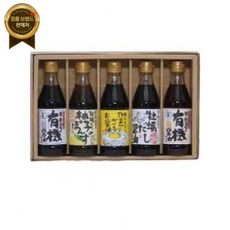 간장 선물세트 300ml 5개입 일본 테라오카 타마고 계란간장 소스 기본