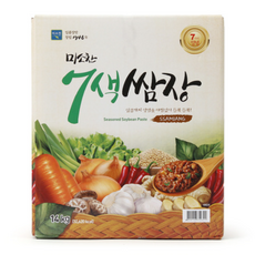 미소찬 7색쌈장 14kg 쌈장 대용량, 1개