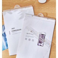 TRNS 다용도 냉장고 투명 자석부착 집게, 냉장고 자석부착 집게[투명] 1개, 1개