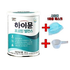 일동후디스 하이뮨 프로틴 밸런스 1캔 (304g*1캔)+스푼+1회용 마스크, 1캔+1회용 마스크, 304g