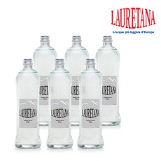 [KT알파쇼핑]라우레타나 PININFARINA 이태리 천연광천수 750ml 6병, 6개