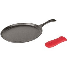 Lodge Cast Iron Griddle 롯지무쇠팬 주물팬 10.35인치 손잡이 포함