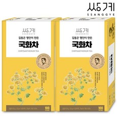 쌍계명차 쌍계 김동곤명인 국화차 100Tx2개, 0.5g, 2개, 100개입, 1