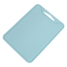 패드 모던 깊은 매달린 내열성 매트 보드 있는 홈 구멍이 채소 실리콘 커팅, blue, 1개