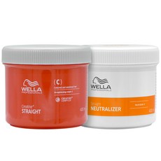 웰라 크레아틴 매직 스트레이트 C 크림 손상모 400ml, 1개