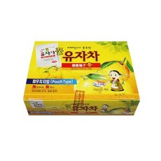 고려자연식품 두레원 꿀유자자 파우치 21t
