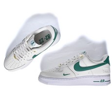 NIKE AIR FORCE 1 07 LV8 40th Malachite White 에어포스 운동화 GREEN DQ7658-101 상품 이미지