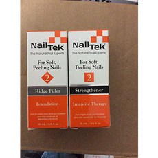 Nail Tek Natural Foundation 2 Ridge Filler and Intensive Therapy Set M, 상세내용참조, 상세내용참조