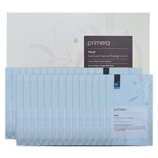 프리메라 씨드 앤 스프라우트 에너지 마스크 로터스 스페셜 세트 30매 수분막 진정 활력